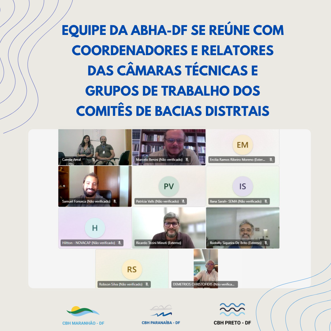 Reunião ABHA-DF e CBHs