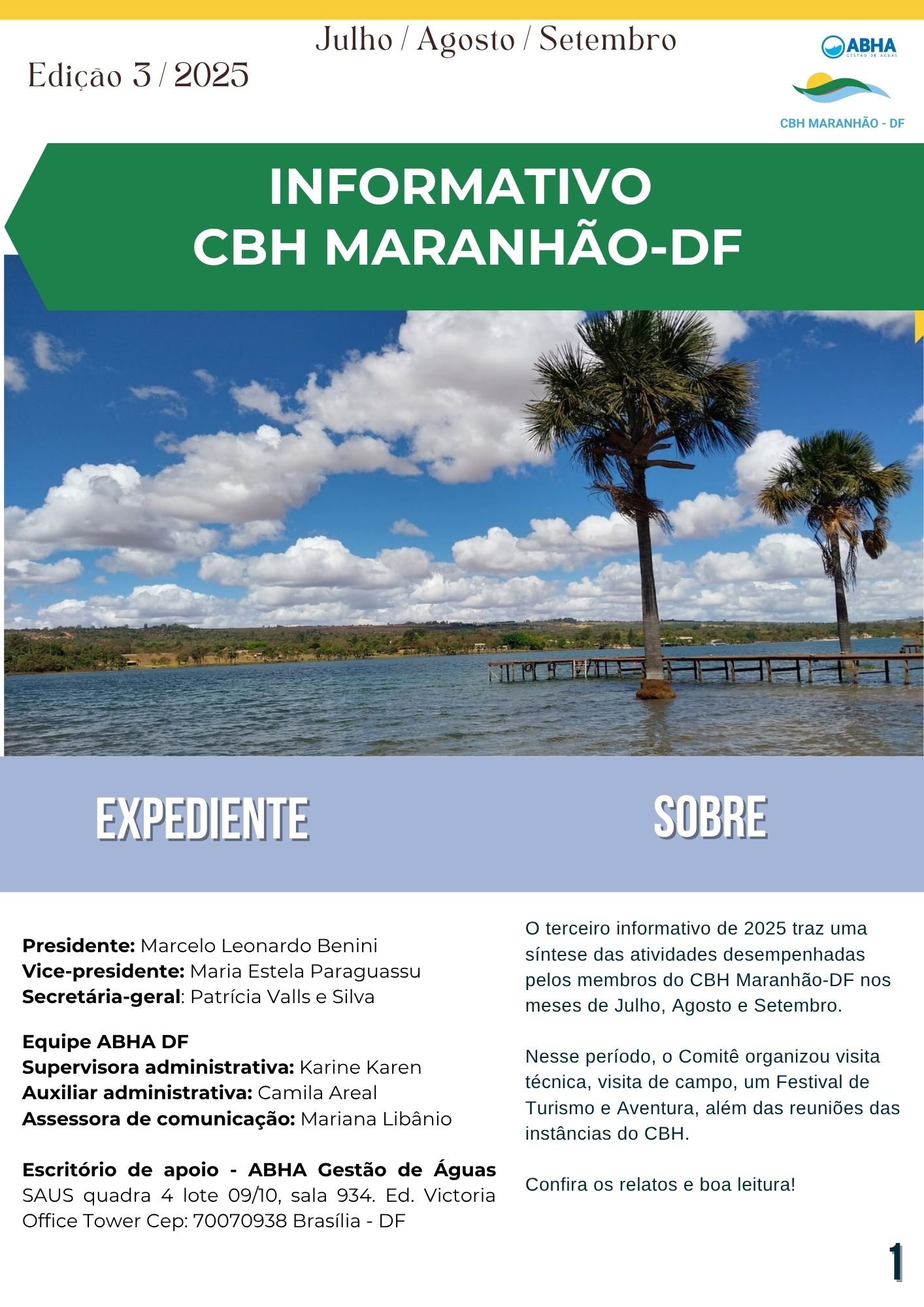 Informativo Eletrônico Trimestral – Julho, Agosto, Setembro de 2025