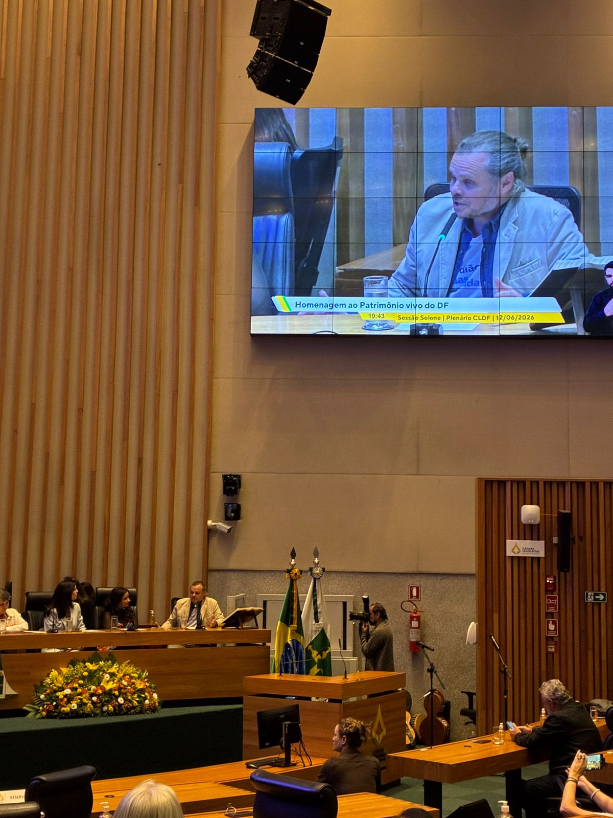 Presidente do CBH Maranhão-DF é um dos homenageados em sessão solene na Câmara Legislativa