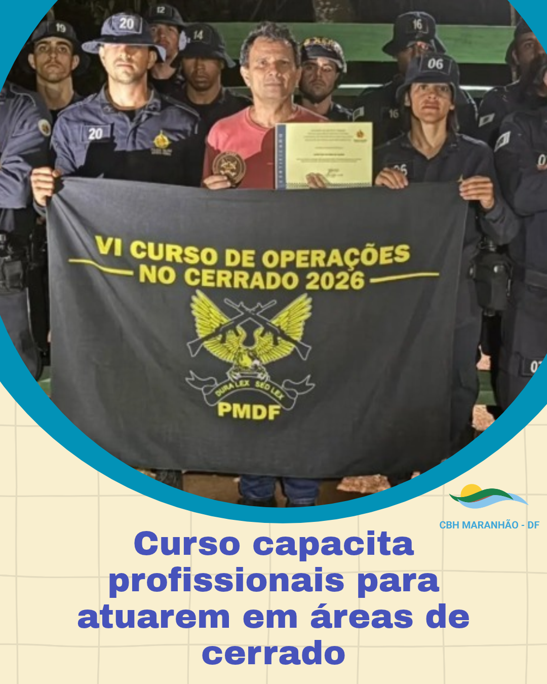 Curso capacita profissionais para atuarem em áreas de cerrado